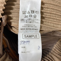 HOMME PLISSE ISSEY MIYAKE オムプリッセイッセイミヤケ SAMPLE品 プリーツ ストレートパンツ ベージュ size2 瑞穂店