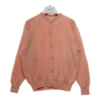 BALLANTYNE バランタイン ピュアニューウール カーディガン サーモンピンク Size44 瑞穂店