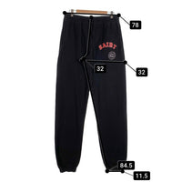 SAINT Mxxxxxx セントマイケル 24SS SWT PNT ARCH SAINT スウェットパンツ アーチロゴプリント ワッペン ブラック SM-YS8-0000-044 Size M 福生店