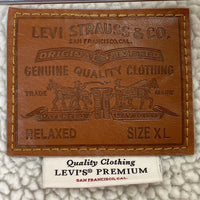 LEVI'S リーバイス PC9-A5784-0012 コーデュロイシェルパトラッカージャケット ブラック sizeXL※全体的に焼けあり 瑞穂店