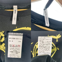 glamb グラム プリント ロングスリーブTシャツ ブラック GB15SM/CS11-b Size 3 福生店