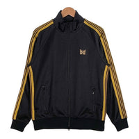 Needles ニードルズ TRACK JACKET Poly Smooth トラックジャケット ポリスムース ブラック ゴールド DI343 Size M 福生店