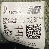 New Balance ニューバランス ML610TNM 610 Dark Camo スニーカー カーキ size26cm 瑞穂店