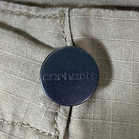 Carhartt WORK IN PROGRESS カーハート ワークインプログレス REGULAR CARGO PANT リップストップ カーゴパンツ ブラウン size30x32 瑞穂店