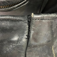 HARLEY DAVIDSON ハーレーダビッドソン レザー シングルライダース ブラック sizeS※全体的にダメージ使用感あり 瑞穂店