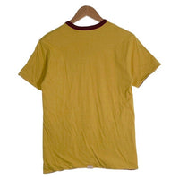 WAREHOUSE ウエアハウス 11TH AIR POSTAL SQUADRON リバーシブル Tシャツ ボルドー イエロー Size M 福生店