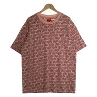 SUPREME シュプリーム 22SS Word Bubble Jacquard S/S Top ワードバブル ジャカード ショートスリーブトップ Tシャツ ピーチ Size L 福生店
