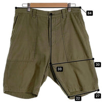 TENDERLOIN テンダーロイン ベイカーショートパンツ オリーブ ミリタリー Size S 福生店