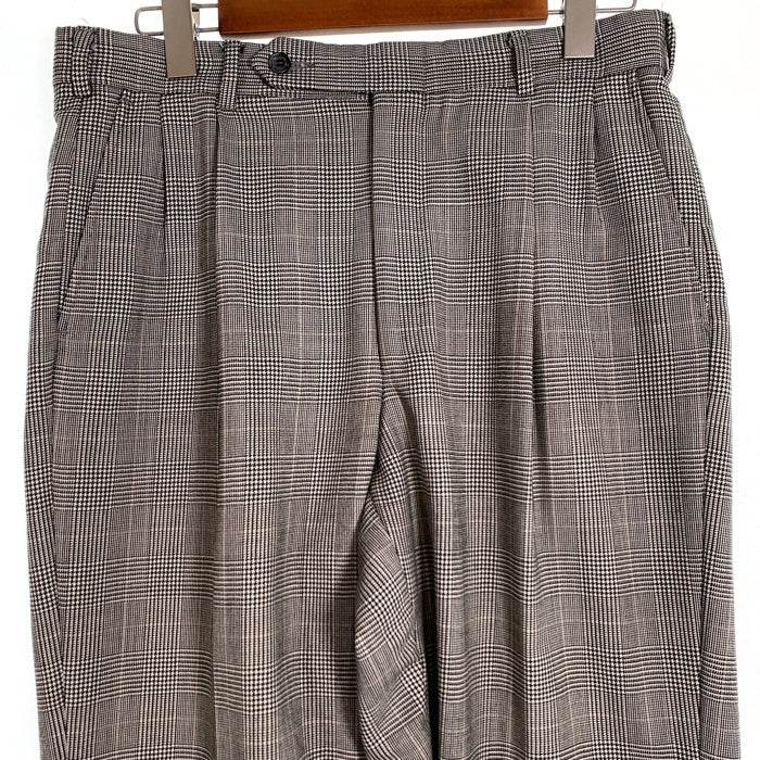 Brooks Brothers ブルックスブラザーズ グレンチェック 2タック ウール