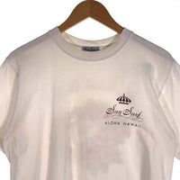SUN SURF サンサーフ MICINTOSH UKULELE バックプリント 半袖 Tシャツ ホワイト USA製 Size S相当 福生店