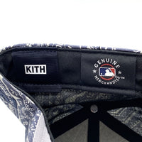 KITH キス New Era ニューエラ 59FIFTY ニューヨーク・ヤンキース ベースボールキャップ ペイズリー柄 ネイビー Size 8 (63.5cm) 福生店