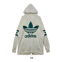 ADIDAS アディダス デサント製 ジップアップパーカー グレー sizeL 瑞穂店