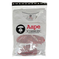 aape BY A BATHING APE エーエーピーイー アベイシングエイプ プリントTシャツ 2024 福袋 ホワイト sizeXXL 瑞穂店