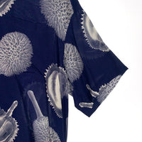 N.HOOLYWOOD エヌハリウッド 25SS レーヨン 半袖シャツ ネイビー Size 36 福生店