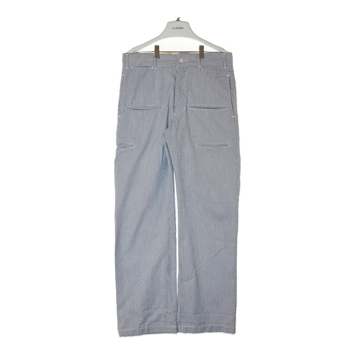 ENGINEERED GARMENTS ストライプ シアサッカー　 M ENGINEERED GARMENTS エンジニアードガーメンツ シアサッカー