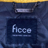 Ficce フィッチェ ジップアップ ナイロンブルゾン ジャケット イエロー 中綿 ヨシユキコニシ Size 不明 福生店