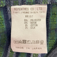 Needles ニードルズ Basketball Shorts -PE/R/C/S Fine Pattern バスケットボールショーツ ショートパンツ 総柄 ネイビー MR107 Size M 瑞穂店
