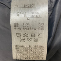 FIRST DOWN ファーストダウン 中綿ジャケット ブラック sizeM 瑞穂店