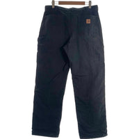 CARHARTT カーハート ダック ブランケットライナー ペインターパンツ ブラック B111 BLK メキシコ製 Size 36×32 福生店