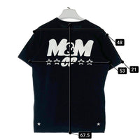 M&M エムアンドエム カスタムパフォーマンス バックプリント Tシャツ ブラック sizeL 瑞穂店