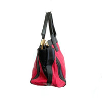 Chloe クロエ アリソン ハンドバッグ ALISON バイカラー レザー レッド ブラック 瑞穂店