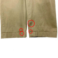 USMC 50's チノトラウザーパンツ ベージュ size- 瑞穂店