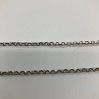 Chrome Hearts クロムハーツ (原本無) 20inch NECKCHAIN R20 ロールチェーン シルバーネックレス 2001 925 約5.26g 瑞穂店