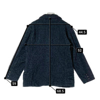 Pherrow's フェローズ 19W-PWSC1-HB ブークレヘリンボーン ツイード 3Bジャケット ネイビー sizeL 瑞穂店