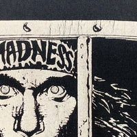 90's n.W.o Macho Man Randy Savage ランディサベージ MADNESS プリントTシャツ ブラック プロレス Size XL 相当 福生店