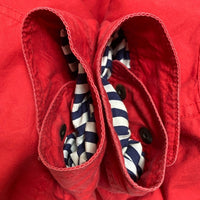 nautica ノーティカ 90's .エルボーパッチ ジップアップブルゾン レッド sizeL 瑞穂店