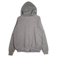 70’s Healthknit ヘルスニット ダブルフェイス 裏サーマル ジップアップスウェットパーカー グレー USA製 Size XL(50-52) 福生店