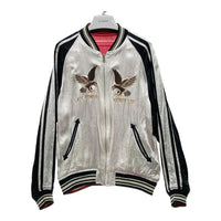 AVIREX アヴィレックス リバーシブル スカジャン スーベニア レッド ホワイト ブラック 6162149 Size L 瑞穂店