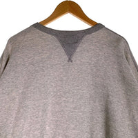 EVISU エヴィス 両V ステンシル クルーネックスウェットトレーナー グレー Size 42 福生店