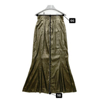 AMERI アメリ ポリエステル ロングスカート ゴールド 01410980650 Size M 瑞穂店