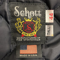 Schott ショット 613UHT HORSEHIDE ONE STAR TALL ホースハイド ワンスター トール ダブル ライダースジャケット ブラック size44 瑞穂店