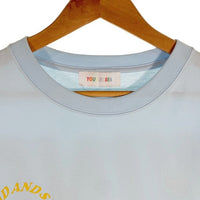 WIND AND SEA ウィンダンシー サークルプリント Tシャツ ライトブルー YOU AND SEA wds-Y&S2nd-02 Size XL 福生店