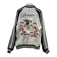 AVIREX アヴィレックス リバーシブル スカジャン スーベニア レッド ホワイト ブラック 6162149 Size L 瑞穂店