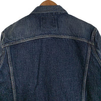 FULL COUNT フルカウント 2050-2101XX Fear Of Dark 3rd Denim Jaclet デニムトラッカージャケット 加工 インディゴ Size 42 福生店