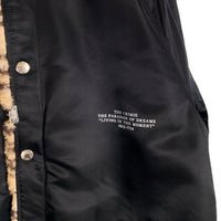 CRIMIE クライミー LEOPARD BOA HOOD JACKET レオパードボア フードジャケット ブラック CR01-01K5-JK23 Size L 福生店