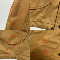 Timberland ティンバーランド キャンバスコットン スタンドカラーブルゾン ジャケット ベージュ Size S 瑞穂店