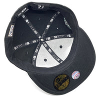 New Era ニューエラ 59FIFTY MLB シアトル・マリナーズ ベースボールキャップ ブラック ティファニーブルー Size 7 5/8 (60.6cm) 福生店