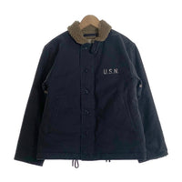 WAIPER inc. ワイパーインク U.S. NAVY 米海軍 N-1 デッキジャケット ネイビー 25WP04 Size 38 福生店