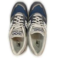 new balance ニューバランス CM1600LV レザーローカットスニーカー ネイビー Size 27.5cm 瑞穂店