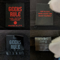 GEEKS RULE GHOST IN THE SHELL 攻殻機動隊 プリントTシャツ ブラック Size L 福生店