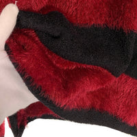 glamb グラム Ginny border hoodie ジニーボーダーフーディ ニットパーカー ブラック レッド GB0319/KNT03 Size 3 福生店