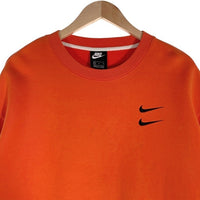NIKE ナイキ AS M NSW SWOOSH CREW クルーネック スウェットトレーナー オレンジ CU4029-800 Size XL 福生店