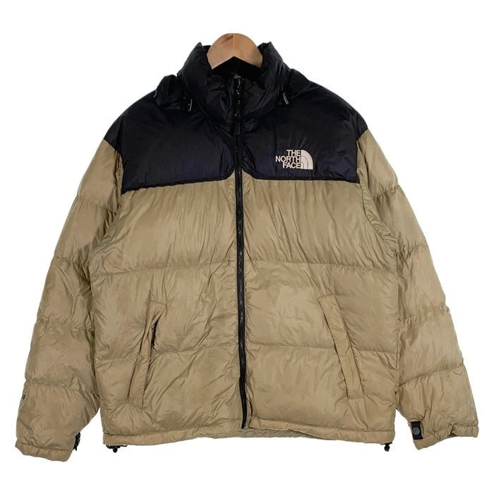 90's THE NORTH FACE ノースフェイス ヌプシ ダウンジャケット カーキ NF002YO Size L 福生店