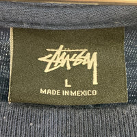 STUSSY ステューシー ハワイ限定 HONOLULU プリントTシャツ ネイビー sizeL 瑞穂店
