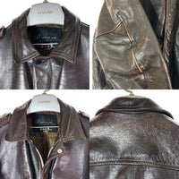 Schott ショット 60's サボテンタグ ステアハイド A-2 フライトジャケット ブラック size- 瑞穂店