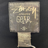 STUSSY ステューシー 2005 袖刺繍 背面マーメイド刺繍 ナイロンジャケットブラック sizeS 瑞穂店
